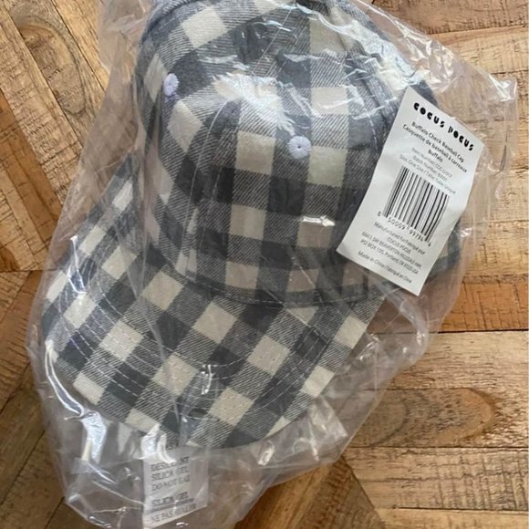Cocus Pocus Buffalo Check Baseball Cap - Picture 8 of 8